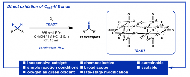 TBADT-mediated aerobic Oxidation of unactivated sp3 C-H bonds